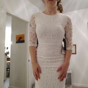 XS Lace Gadren Gown Wedding Dress BRAND NEW